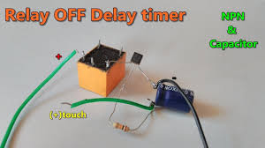 Can this circuit be set up to turn on for 10 minutes and then remain off for 50 minutes and then repeat? Relay Off Time Delay Timer By Using Npn Transistor And Capacitor Youtube