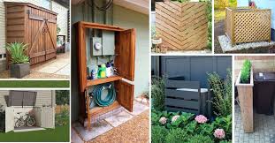 Outdoor box and outdoor substation in hong kong. 25 Budget Friendly Outdoor Hiding Ideas To Keep Everything Organized Decor Home Ideas