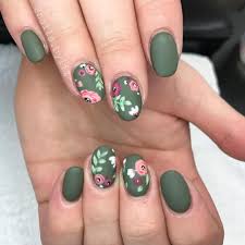 Give a twist to the french manicured 25 Flower Nail Art Design Ideas Easy Floral Manicures For Spring And Summer