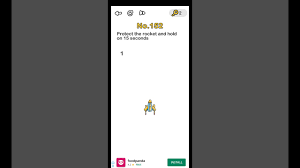 If you want the dog to win the race, swap horse riders before the race starts. Brain Out Level 152 Protect The Rocket And Hold On 15 Seconds Walkthrough Solution Youtube