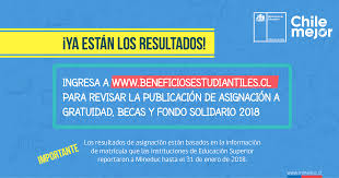 Los resultados se pueden revisar en www.gratuidad.cl y www.beneficiosestudiantiles.cl. Ministerio De Educacion Auf Twitter Revisa Tus Resultados De Asignacion Gratuidad Y Beneficios Estudiantiles Ingresa A Https T Co Livwhmbkth