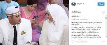 Laudya chintya bella atau akrab disapa bella memang kerap bikin sensasi. Pamer Foto Menikah Ali Syakieb Dan Laudya Cynthia Bella Bikin Heboh