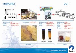 ozone for cleaner water flow chart in palm oil factory