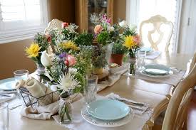 The napkin to the left with the fork resting on top of it. Simple And Easy Way To Create A Spring Table Setting