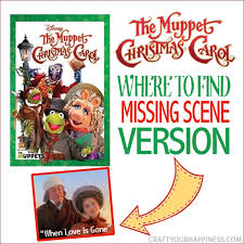Große auswahl an dvd christmas carol. How To Find The Muppet Christmas Carol With The Missing Scene When Love Is Gone
