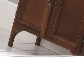 Mobile bagno arte povera in vendita: Mobile Bagno Arte Povera Cm 85 Con Piedini Specchiera Applique E Pensile Laterale