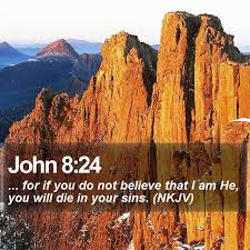 Daily Bible Verse - John 8:24 | John 8:24 ... for if you do … | Flickr