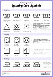 Guide To Laundry Care Symbols Visual Ly