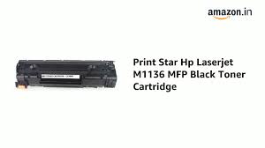 This printer is a great device. Print Star Hp Laserjet M1136 Mfp Black Toner Cartridge Amazon In Computers Accessories
