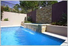 Building Water Feature Into Existing Pool Pool Water Features Pool Landscape Design Water Features For Sale