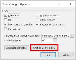 I have a word document (.docx) with comments on it and i need to delete them but don't seem to be able to do so. How To Change Your User Name For Track Changes In Microsoft Word