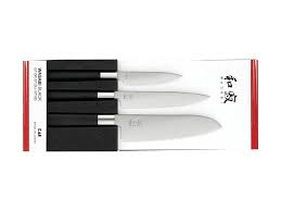 Coffret 3 Couteaux Japonais Kai Wasabi Black 10 15 16 5cm 67s En 2020 Couteau Couteau De Cuisine Japonais Couteau De Cuisine