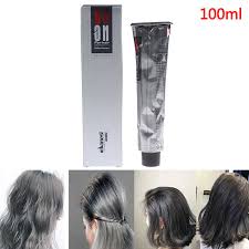 Black dye doesn't damage if you plan to diy your black hair like i did, you probably don't think of dyeing your black hair as an expensive endeavor. 100ml Unisex Diy Grandmother Color Hair Cream Permanent Dye Light Gray Silver 32ml Black Hair Color Mixing Bowls Aliexpress