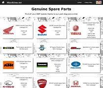 A to z product name: Honda Motorcycles Malaysia Genuine Spare Parts Catalog