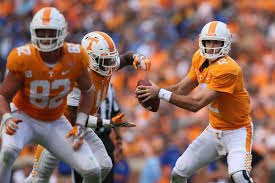 College Football Tennessee Releases Depth Chart For South