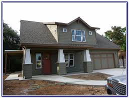 Light grey house with white trim. 22 Sage Green House Exterior Ideas With Photos