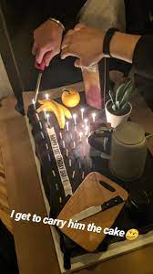 The singer celebrated the milestone on thursday night at a party at harriet's rooftop & lounge at the shawn popped a bottle of champagne and his friends cheered for him close to the end of the night, the source said. Shawn Mendes Updates On Twitter Shawn S Birthday Cake Bananas A Kettle A Cutting Board What In The World Haha Sm21