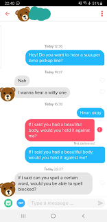 I Assume She Didn T Get The Pick Up Line Or Am I Not Reading Her Response Correctly Tinder