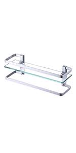 Maybe you would like to learn more about one of these? Kes Glass Bathroom Shelf With Towel Rail Bathroom Shelves Wall Mounted Sus304 Stainless Steel Brushed Finish A2225 2 Amazon Co Uk Diy Tools