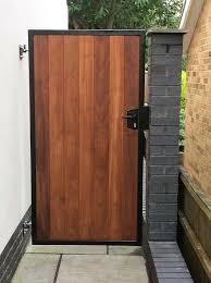 York Side Gate Metal Framed Gates Wooden Garden Gate Wooden Fence Gate Side Gates