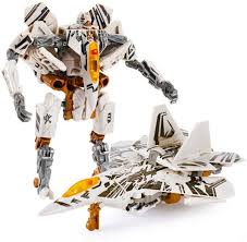 Cheapflights uk have started incorporating male and female strippers to their flight crew. Halo Nation Transformer Fighter Plane Robot To Plane Star Scream Converting Figure Toy For Kids White Buy Online In Aruba At Aruba Desertcart Com Productid 138788849