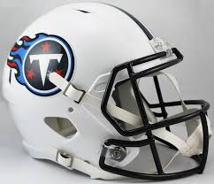 The tennessee titans mini football is great for tossing around at the tailgate party or in the backyard!. Tennessee Titans Speed Replica Football Helmet Gameday Connexion Sports Memorabilia Collectibles