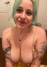 I think I look cute covered in cum, what do you think?