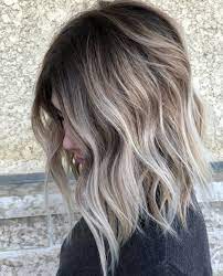 Modern Medium To Long Hairstyles Ombre Balayage Hair Styles For Women Short Ombre Hair Sombre Hair Blonde Ombre Short Hair