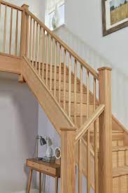 Slim Oak Spindle Staircase Transform Any Hallway Staircase Decor Stair Decor Oak Stairs