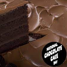 Chocolate cake has been with us just over 150 years, having first come on the scene in 1764, when it was discovered that grinding cocoa beans between heavy stones produced cocoa powder, which could then become chocolate. National Chocolate Cake Day January 27 2020 National Chocolate Cake Day Cake Day Chocolate Cake