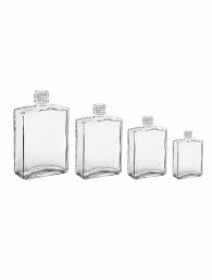 Great news!!!you're in the right place for rectangular glass bottle. Two Oz Flint Rectangular Bottles One Case 180 Bottles Ebay