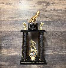 Check spelling or type a new query. Fantasy Football Golden Dickasaurus Loser Trophy Last Place Etsy