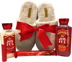 Check spelling or type a new query. Buy Bath Body Works Slipper Gift Sets Gift Baskets Cute Comfy Slippers L Body Cream Shower Gel Pocketbac Lip Balm Lots Of Scents To Choose From Gray