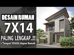 Rumah sekalian tempat usaha mp3 & mp4. Desain Rumah 7x14 Kios Tempat Usaha Paling Lengkap Youtube Desain Rumah Rumah Desain