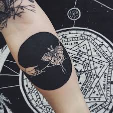 1337tattoos Tattoos Blackout Tattoo Circle Tattoo