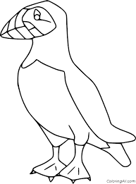 This zentangle puffin coloring page is perfect for intermediate level colorers. Puffin Coloring Pages Coloringall