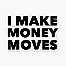 Among other things, cardi b's song about women and money empowerment (bodak yellow, explicit) speaks to (very much paraphrasing): Cardi B Money Stickers Redbubble