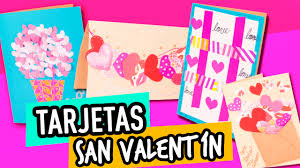 4 Tarjetas Para El 14 De Febrero Manualidades San Valentin Regalos Faciles Y Rapidos Catwalk Youtube