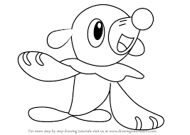 It evolves into brionne starting at level 17, which evolves into primarina starting at level 34. Learn How To Draw Popplio From Pokemon Sun And Moon Pokemon Sun Pokemon Coloring Pages Pokemon Coloring Moon Coloring Pages