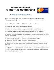 Rd.com holidays & observances christmas christmas is many people's favorite holiday, yet most don't know exactly why we ce. Muppet Christmas Carol Trivia Quiz Trivia Champ
