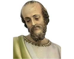 Antique Religious Statue St Joseph With Child Jesus T Carli Bernardi &  Nieri Montreal 18”