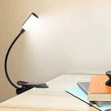 Flexible 1w Led Usb Rechargeable Clip Desk Table Light Book Reading Laptop Stand Lamp Sale Banggood Com