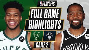 Et) in game 2 of their eastern conference. 3 Bucks At 2 Nets Full Game Highlights June 7 2021 Nba Techbondhu News