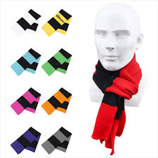 Rugby Striped Knit Scarf Heather Cardinal Grey Sportsman Rugby-Striped Knit  Scarf