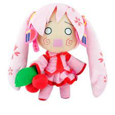12 Vocaloid Cherry Pink Sakura Miku Hatsune Stuffed Plush Doll Tamatama Special Offer Plush Doll Http Www Amazon Com Dp B00cl7dv0 Miku Vocaloid Hatsune Miku