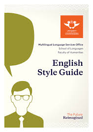 Https Www Uj Ac Za Faculties Humanities Mlso Documents English 20style 20guide 202017 Pdf