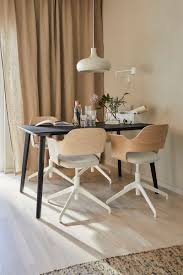 Lisabo Tisch Schwarz 140x78 Cm Ikea Deutschland Ikea Tischbeine Speisezimmereinrichtung Schwarze Wohnzimmer