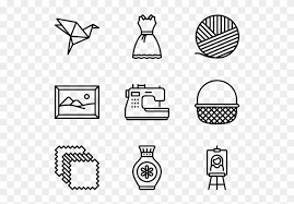 Seeking more png image social media icons png,business card icons png,social media icons vector png? Handcraft Hobbies Icon Png Clipart 381692 Pikpng