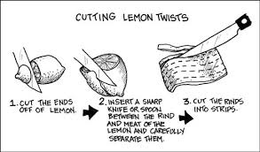 bartending basics how to cut fruit for garnishes dummies