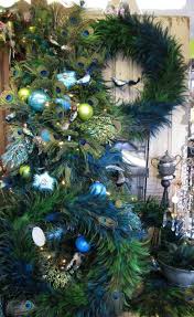 Bird Christmas Tree Ornaments Xmas 20 Peacock Feather Ornament Tree Pick Lot Blue Green Vtg Decor Wreath Bird Christmas Tree Feathers Peacock Christmas Tree Peacock Christmas